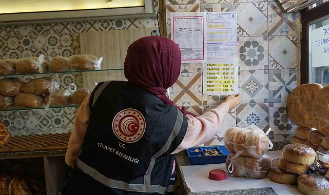 Edirne'deki fırınlarda Ramazan pidesi denetimi
