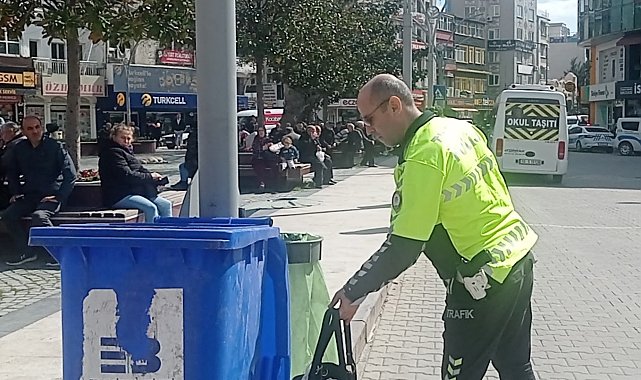 Edremit'te şüpheli çanta polisi alarma geçirdi