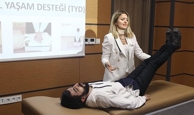 Elazığ'da temel ilk yardım eğitimi