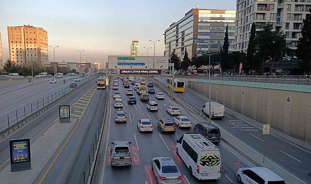 İstanbul'da trafik yoğunluğu yüzde 78'e çıktı