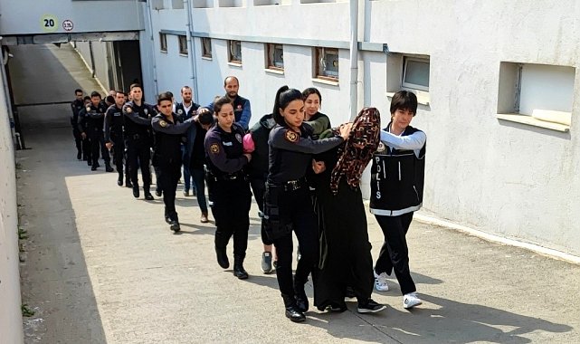 Kökünü Kurutma Operasyonu'nda 9 'torbacı' adliyeye sevk edildi