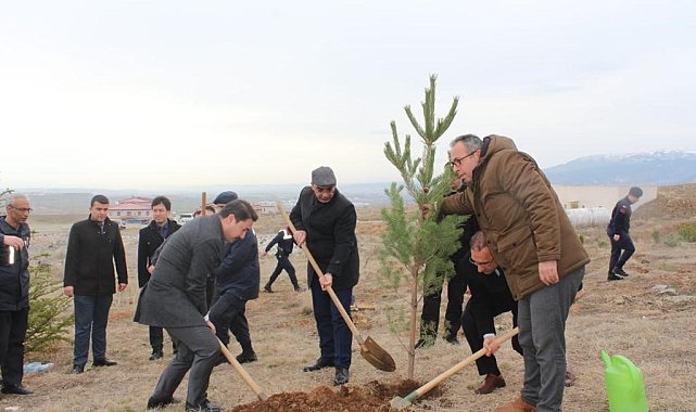 Kütahya Adalet Ormanında ağaçlandırma etkinliği