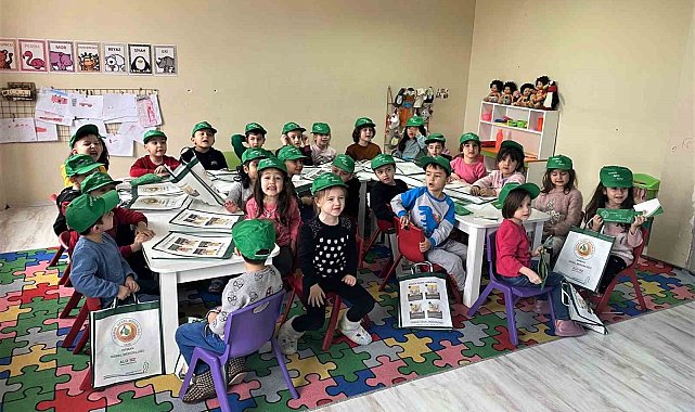 Kütahya'da öğrencilere ağaç ve orman sevgisi anlatıldı