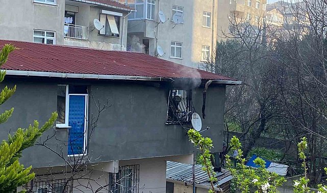 Maltepe'de madde bağımlısı olduğu iddia edilen şahıs evini yaktı