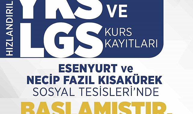 Melikgazi Belediyesi'nden depremzede öğrencilere ücretsiz LGS ve YKS kursu