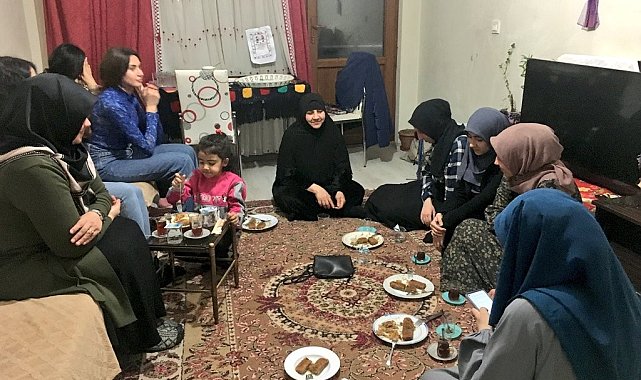 Öğrenciler iftarı aile evinde yaptı