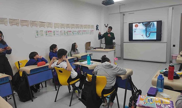 Öğrencilere suyun yeri ve önemi anlatıldı