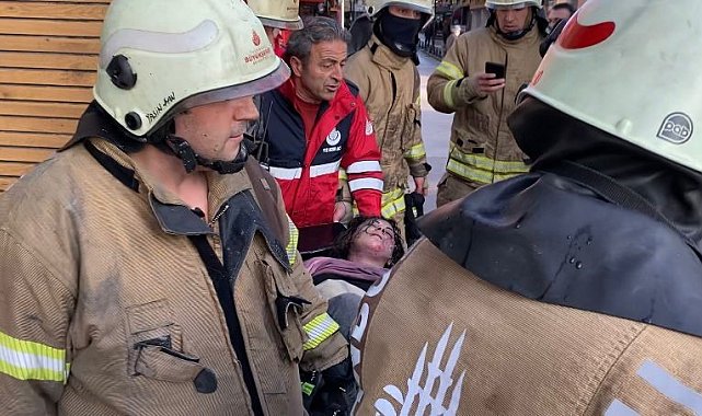 Pendik'te 7 katlı otelde yangın: 2 ölü 2 yaralı