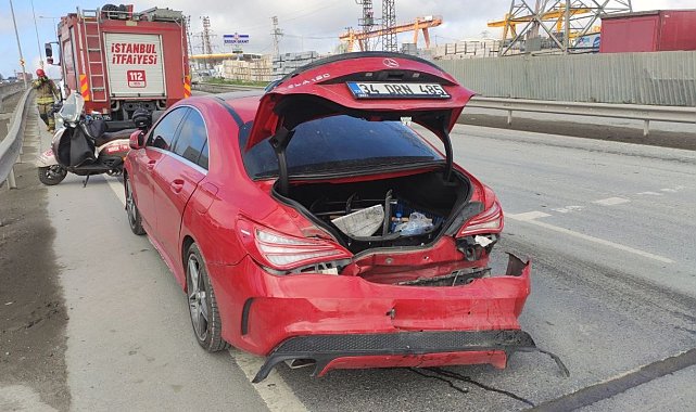 Sultangazi'de trafik kazası: 1 yaralı