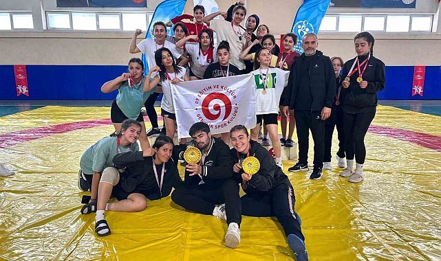 Türkiye Güreş Şampiyonası'nda 09 Eğitim ve Kültür Spor Kulübü Aydın'ı temsil edecek