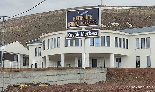 Türkiye'nin en soğuk ilçesinde jeotermal otel hizmete başladı