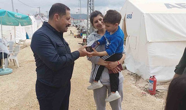 Vali Masatlı'dan Hataylı Eren'e doğum günü hediyesi
