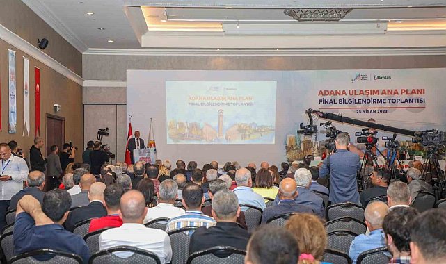 Adana Ulaşım Ana Planı Bilgilendirme toplantısı yapıldı