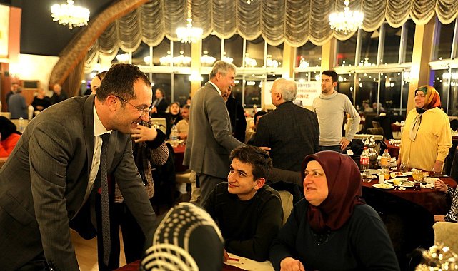 Akçaabat Belediye Başkanı Ekim şehit aileleriyle birlikte oruç açtı