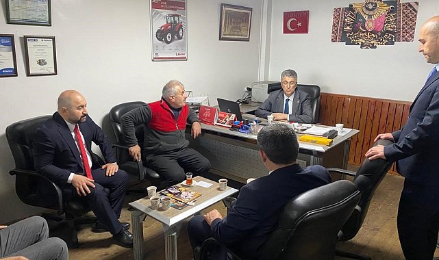 Kamil Aydın Pasinler Sanayi Esnafını ziyaret etti