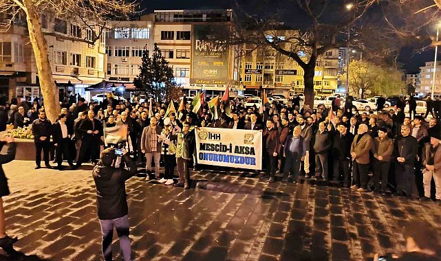 Kayseri'de İsrail Terörü Lanetlendi