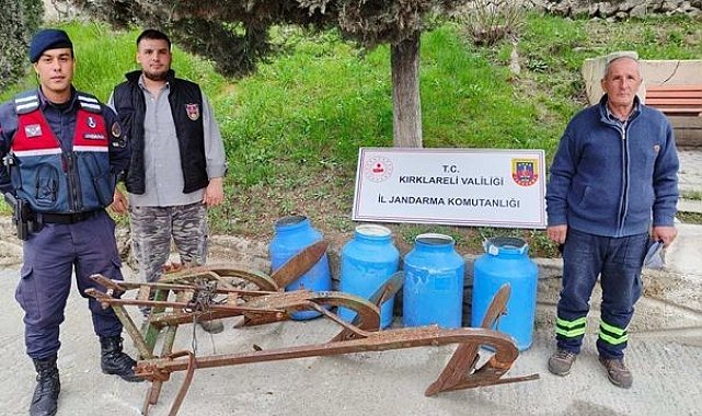 Kırklareli'nde hırsızlık şüphelileri yakalandı