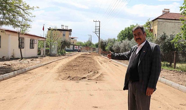 Nazilli'de sokak yenileme çalışmaları devam ediyor