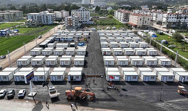 Yakutiye Belediyesi'nin konteyner mahallesi büyük beğeni kazandı