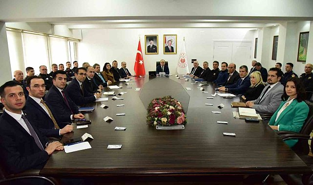 Zonguldak'ta seçim güvenliği toplantısı yapıldı