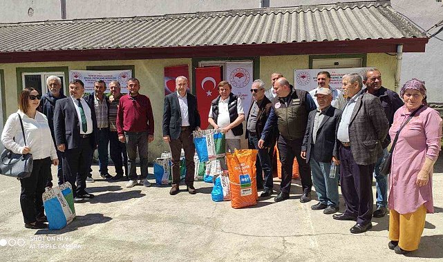 'Tarım Arazilerinin Kullanımının Etkinleştirilmesi Projesi'yle tohumlar dağıtıldı