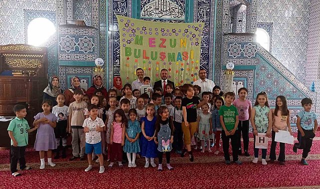 Aydın'da minikler için mezuniyet buluşması düzenledi