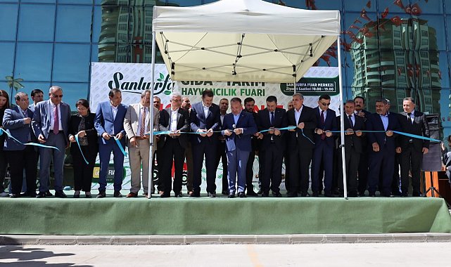 Bakan Bozdağ, Şanlıurfa'da Tarım Fuarı'nın açılışını yaptı