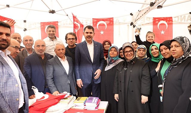 Bakan Kurum: "Seçim biter bitmez depremzedeleri sokağa attılar"