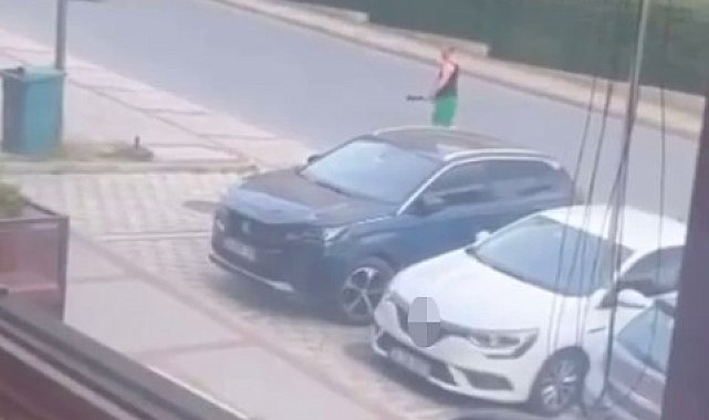 Başakşehir'de film sahnelerini aratmayan olay: Pompalı tüfekli kişiye müdahale ederken silah patladı