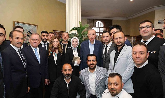 Başkan Demir'den Cumhurbaşkanı Erdoğan'a proje sunumu