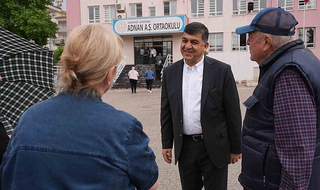 Başkan Fadıloğlu, oyunu kullandı