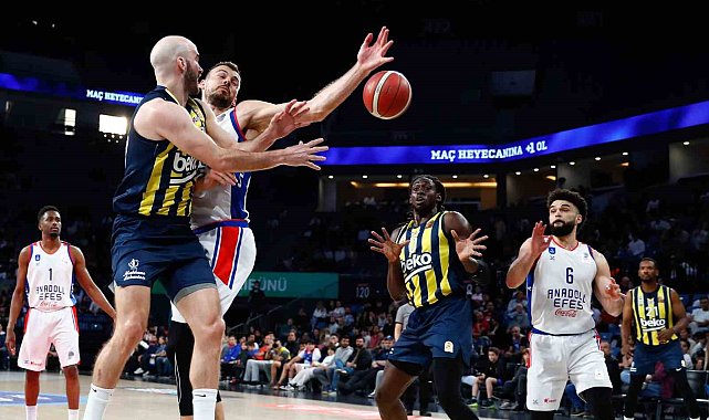 Basketbol Süper Ligi: A. Efes: 96 - Fenerbahçe Beko: 91