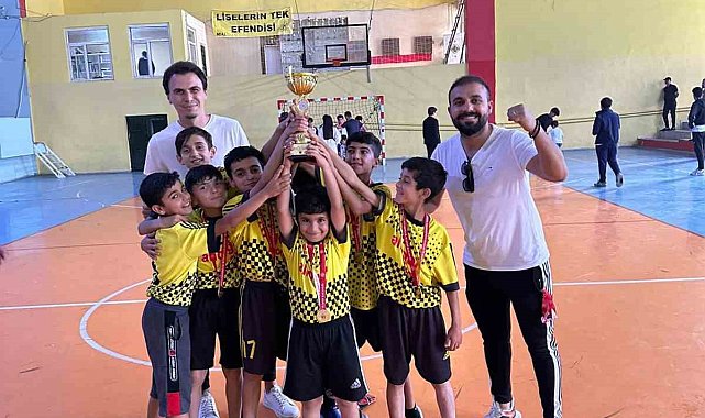 Batman'ın küçükler futsal şampiyonu belli oldu
