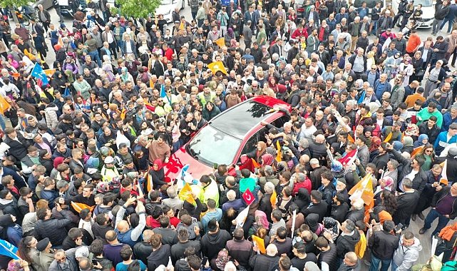 Bolu'da Togg izdihamı
