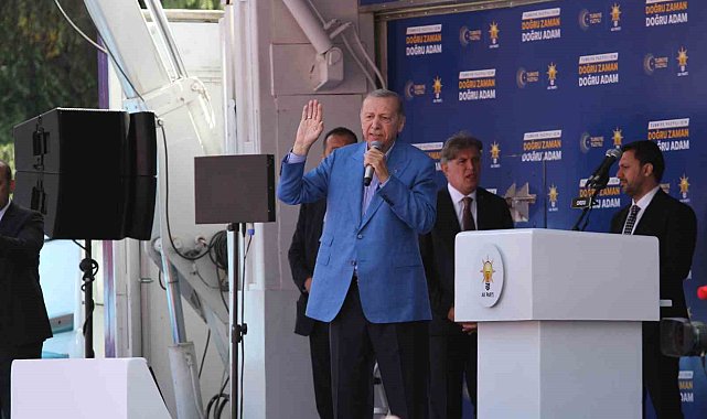 Cumhurbaşkanı Erdoğan: "Yüzlerce milyar dolar değerinde doğal gaz, onlarca milyar dolar değerinde petrol buluyoruz, bunlar karalar bağlıyor"