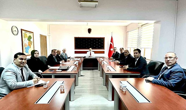 Değerlendirme toplantısı yapıldı