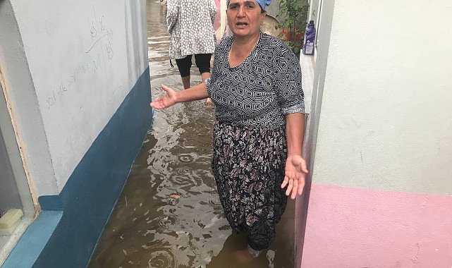 Edirne'de evleri su basan vatandaşlar belediyeye isyan etti