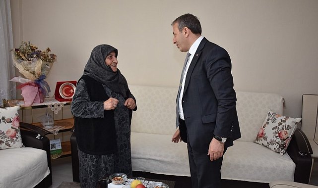 Emniyet Müdürü Kurt'tan şehit ailelerine ziyaret