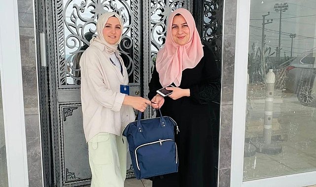 Gebze'de bebeklere "hoş geldin" hediyesi
