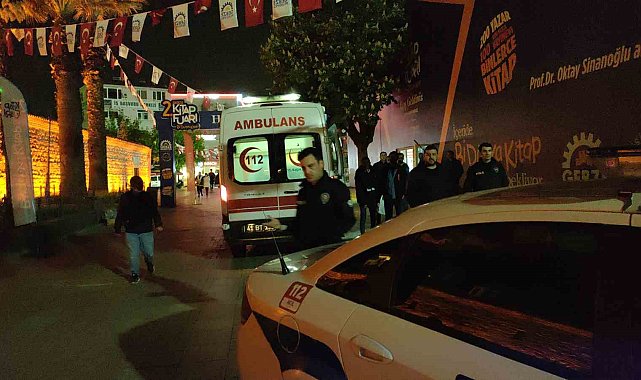 Gebze'de yolun karşısına geçen yayaya otomobil çarptı