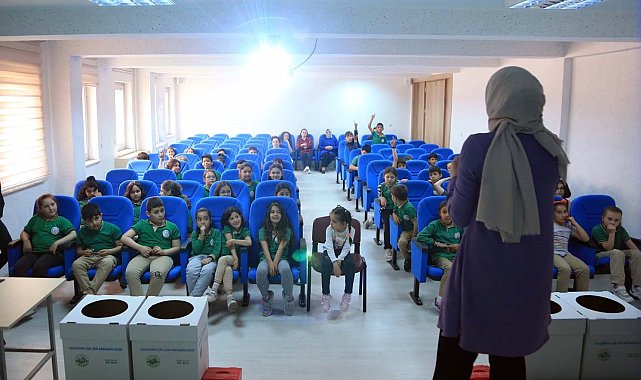Geleceğin sahiplerine sıfır atık bilinci aşılandı
