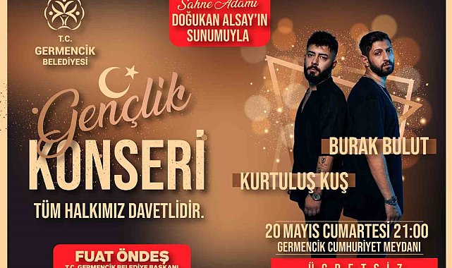 Germencik'te 19 Mayıs'a özel gençlik festivali