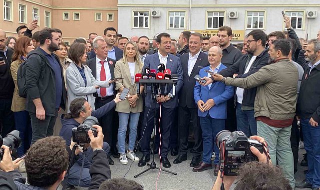 İBB Başkanı Ekrem İmamoğlu, oyunu kullandı