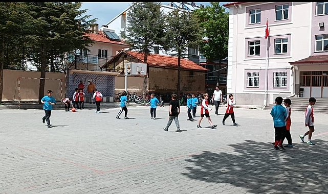 İlkokulda gerçekleştirilen turnuva sona erdi