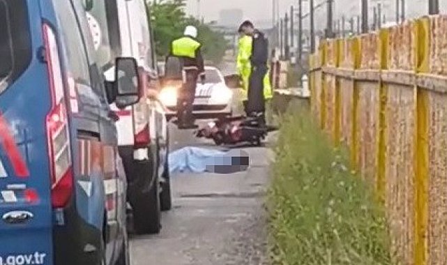 İşe giderken canından oldu