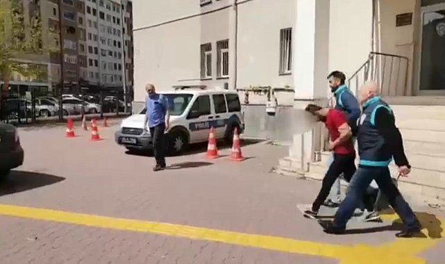 Kadın taksiciyi bıçak zoruyla gasp eden şahıs yakalandı