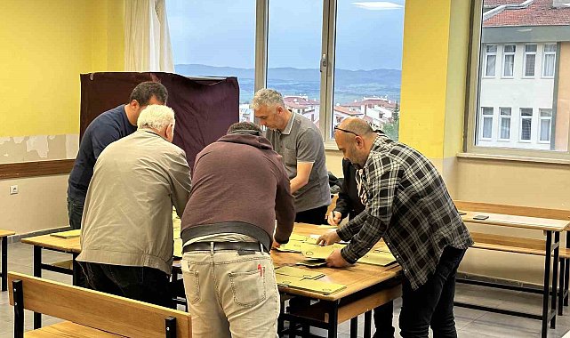 Kastamonu'da oy kullanma işlemi tamamlandı