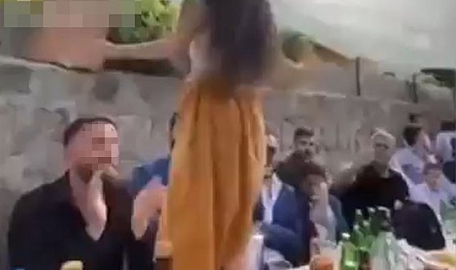 Kayseri'de iğrenç olay: Yaşı küçük kız çocuğunu alkol masasında oynatıp, görüntüleri sosyal medyada paylaştılar