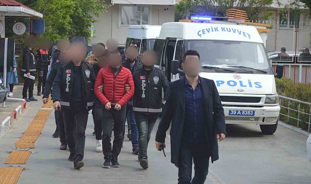 Kırklareli'nde silahlı kavgada gözaltına alınan 17 şüpheliden 5'i tutuklandı