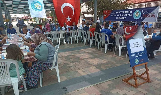 Köprübaşı ve Ahmetli kahramanları saygıyla anıldı